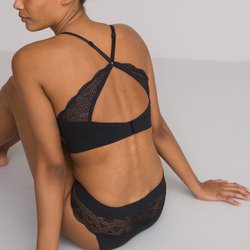 Soutien-gorge sans armatures en microfibre Avry LA REDOUTE COLLECTIONS image