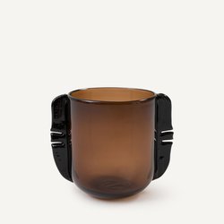 Vase en verre soufflé à la bouche, H22 cm, Limno AM.PM image