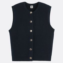 Кардиган на пуговицах, круглый вырез, крупная вязка LA REDOUTE COLLECTIONS image