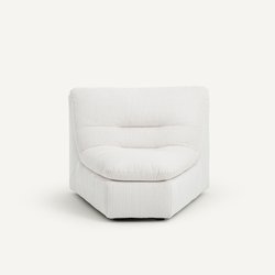 Modulaire hoek in geribbeld polyester, Giuliano AM.PM image