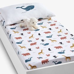 Earth Animal Organic Cotton Fitted Sheet LA REDOUTE INTERIEURS image