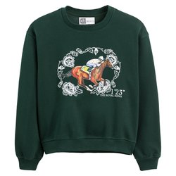 Свитшот с принтом конный спорт ROSEANNA x LA REDOUTE image