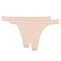 Lot de 2 strings en microfibre-Invisible LA REDOUTE COLLECTIONS image