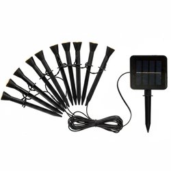 Lot de 10 Mini spots solaires STICKY LUMISKY