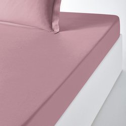 Drap housse uni coton bio, bonnet 30cm, Scenario LA REDOUTE INTERIEURS image