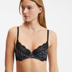 Reggiseno microfibra stampata Ambre LA REDOUTE COLLECTIONS image