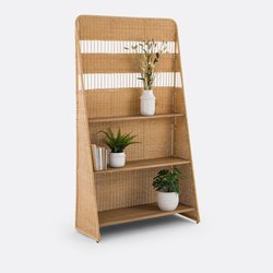 Разделитель комнат из плетеной ивы и тика, Tressa LA REDOUTE INTERIEURS image