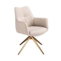 Chaise pivotante en tissu ANGEL CERDA image