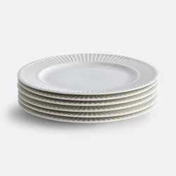 Set of 6 Jewely Porcelain Plates LA REDOUTE INTERIEURS image