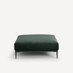 Voetenbank XL fluweel, Oscar design E.Gallina AM.PM image