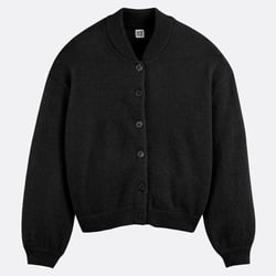 Cardigan col montant, grosse maille alpaga mélangé LA REDOUTE COLLECTIONS image