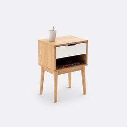 Jimi Vintage-Style Bedside Table LA REDOUTE INTERIEURS image