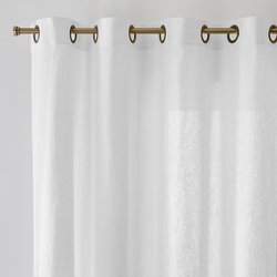 Lincot Metal Eyelet Curtain LA REDOUTE INTERIEURS image