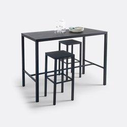 Mesa alta de acero perforado para comer de pie, Choe LA REDOUTE INTERIEURS image