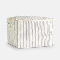 Uzès Striped Large Storage Bag LA REDOUTE INTERIEURS image