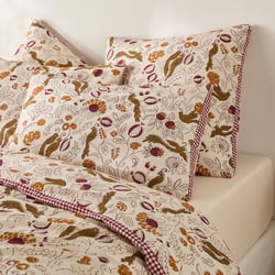 Funda de almohada de algodón lavado, Cidade LA REDOUTE INTERIEURS image