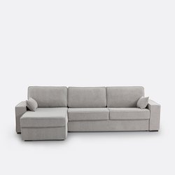 Sofá-cama de canto, texturizado, látex, Cécilia LA REDOUTE INTERIEURS image
