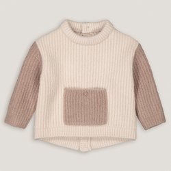 Pull col rond en grosse maille LA REDOUTE COLLECTIONS image