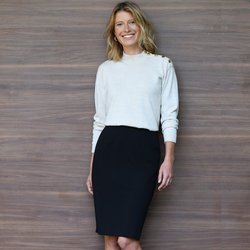 Jupe droite ANNE WEYBURN image