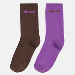 Lot de 2 paires de mi-chaussettes LA REDOUTE COLLECTIONS image