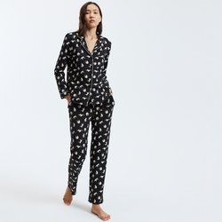 Pyjama en coton, imprimé chats SO'HOME image