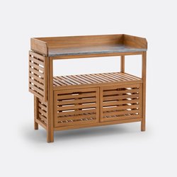 Table de jardinage en acacia, Wassif LA REDOUTE INTERIEURS image
