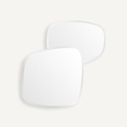 Miroir asymétrique double, hauteur 67,8 cm, NELLA AM.PM image