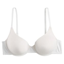 Reggiseno imbottito in tinta unita Cottone LA REDOUTE COLLECTIONS image