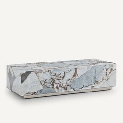 Tavolo basso cubo in marmo, Alcana AM.PM image