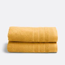 Set of 2 Zavara 100% Cotton Towels LA REDOUTE INTERIEURS image