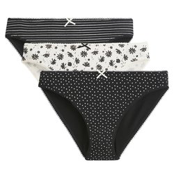 Lot de 3 slips LA REDOUTE COLLECTIONS image