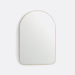 Зеркало с отделкой латунью 60 x 90 см, Uyova / Уйова LA REDOUTE INTERIEURS image