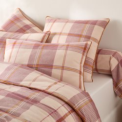 Funda de almohada de franela de algodón, Dollon LA REDOUTE INTERIEURS image