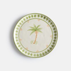 Lot de 4 assiettes à dessert, en grès, LIMAO LA REDOUTE INTERIEURS image