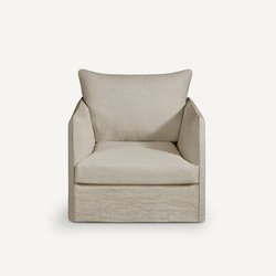 Sillón de lino grueso stonewashed, Neo Chiquito AM.PM image