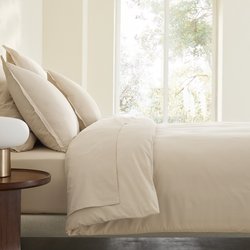 Housse de couette en percale de coton lavé, Sabbal AM.PM image