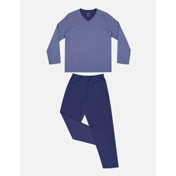 Pyjama long col V EMINENCE image