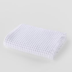 Tifli Honeycomb Cotton Towel LA REDOUTE INTERIEURS image
