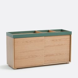 Rangement de bureau 2 portes, Lina LA REDOUTE INTERIEURS image