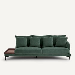 Demi-canapé avec plateau, en polyester mélangé, MODERNISTE EMMANUEL GALLINA X AM.PM image