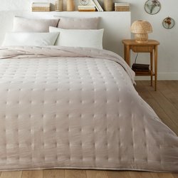 Gesteppte Tagesdecke Loja aus Mikrofaser, Washed-Optik LA REDOUTE INTERIEURS image