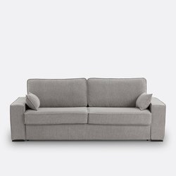 Schlafsofa Cécilia, Strukturgewebe, Latex LA REDOUTE INTERIEURS image