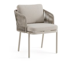 Fauteuil de table sangles tressées, Leandra AM.PM image