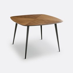 Table à manger vintage marquetée 4 pers. Watford LA REDOUTE INTERIEURS image