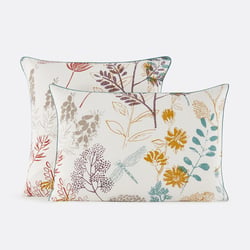 Funda de almohada de percal de algodón Botanique LA REDOUTE INTERIEURS image