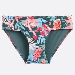 Bas de maillot de bain culotte à revers imprimé floral ANNE WEYBURN image