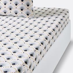 Drap housse satin de coton, Pawica LA REDOUTE INTERIEURS image