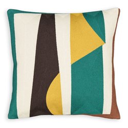 Funda de cojín bordada 45x45 cm, Scolto LA REDOUTE INTERIEURS image