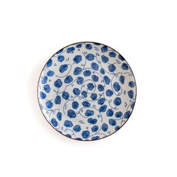 Lot de 4 assiettes plates motif fleurs, Rowl LA REDOUTE INTERIEURS image
