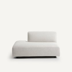 Demi-canapé de jardin petit modèle Natté, Leki AM.PM image